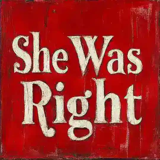 Она была права | She Was Right