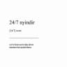 24/7 NYINDIR