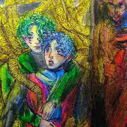 🌌🎨Полусонное рисование🌜