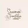 Snowman Translation ☃️❄️