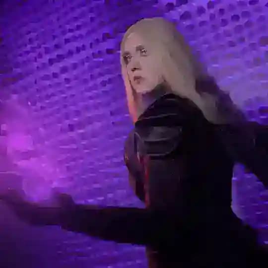 Strange witch cosplay