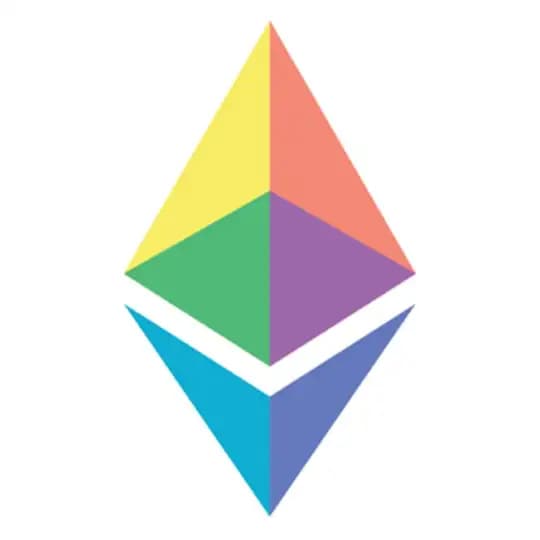 The ticker is ETH