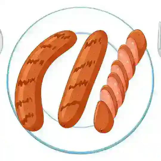 Три сосиски