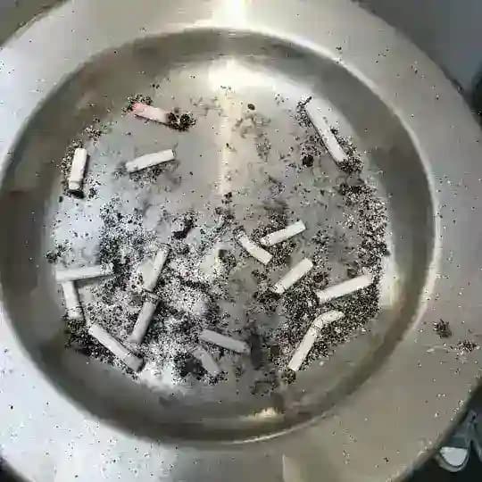 last cigarette