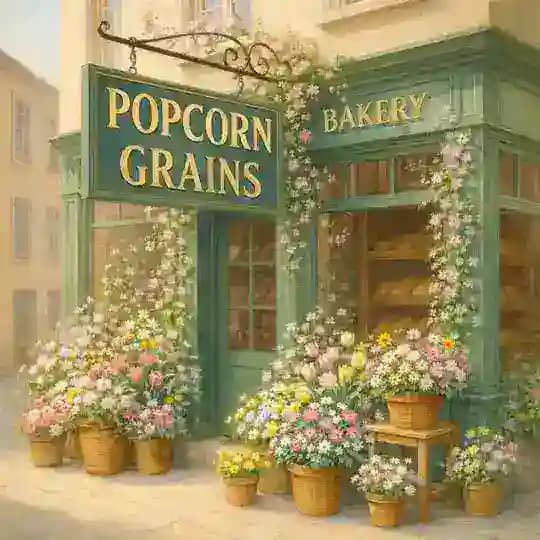 🍿popcorn grains
