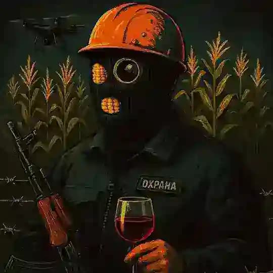 мы здесь кукурузу охраняем