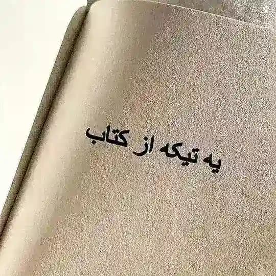 •یه تیکه از کتاب