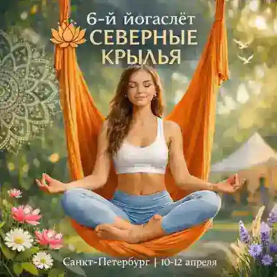 Северные крылья. 10-12 апреля 2026. 6й ЙОГАСЛЕТ