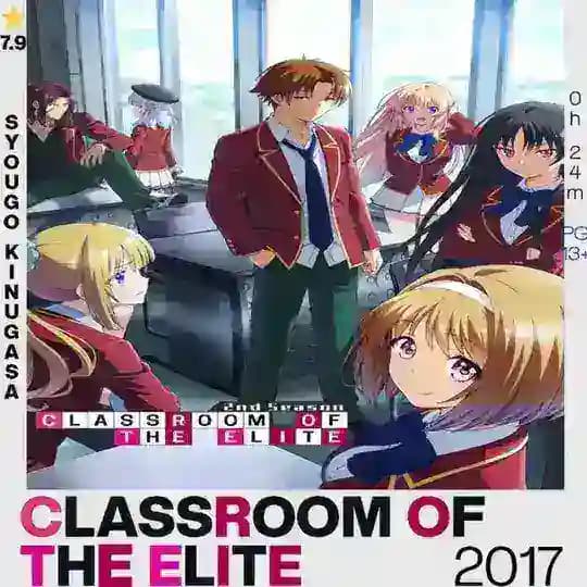 Classroom Of The Elite Sub Dub Dual Anime • Classroom Of The Elite Season 3 • Classroom Of The Elite Tamil Indo France ITA Hindi