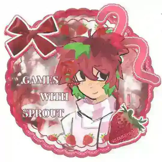 🎀🍓Game with sprout🍓🎀
