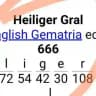 Heiliger Gral