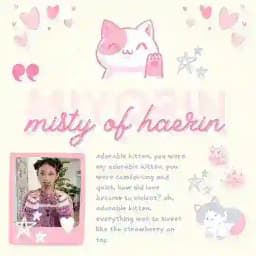 misty of haerin! Profile