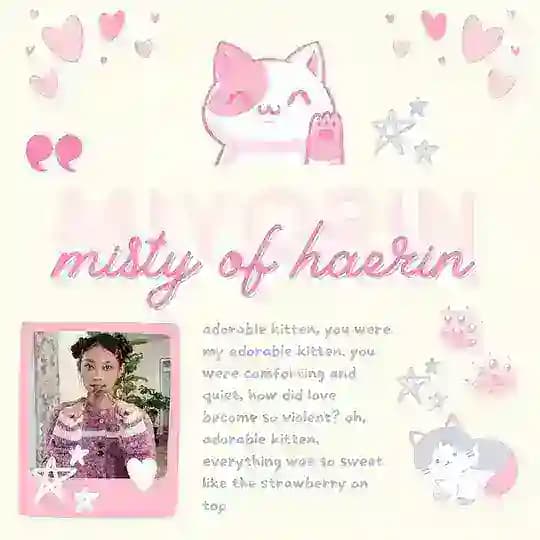 misty of haerin!
