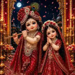 ✿༺ श्री राधाकृष्ण ༻✿ Radha Krishna Profile