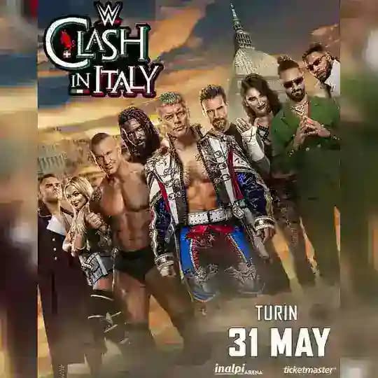 WWE CLASH IN ITALY 2026