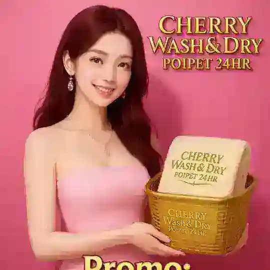 Cherry Wash&Dry Poipet Channel ๐โค๏ธ๐