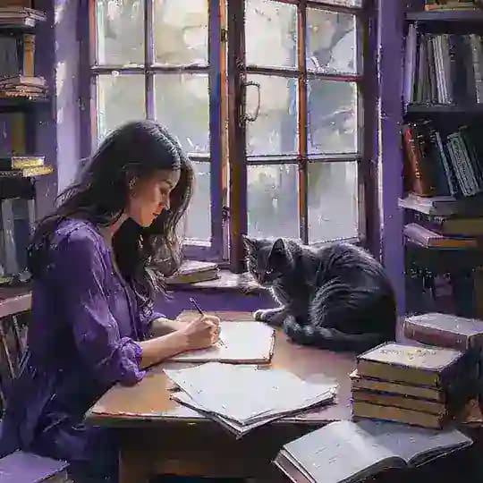 Дея Нира: книги, кот и компания 🐾