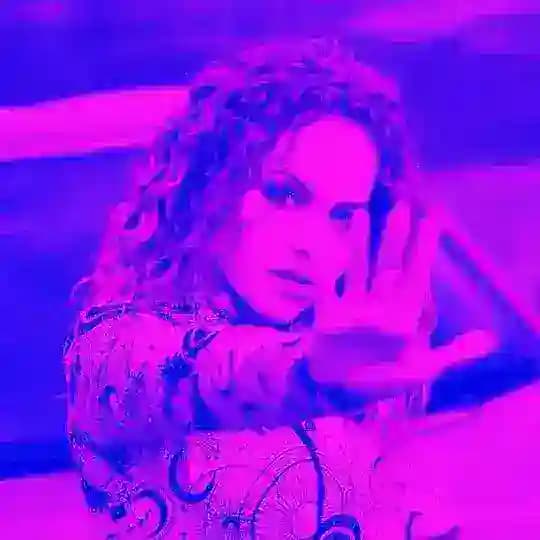 ELEN GRIN 💜 MAGENTA SKY
