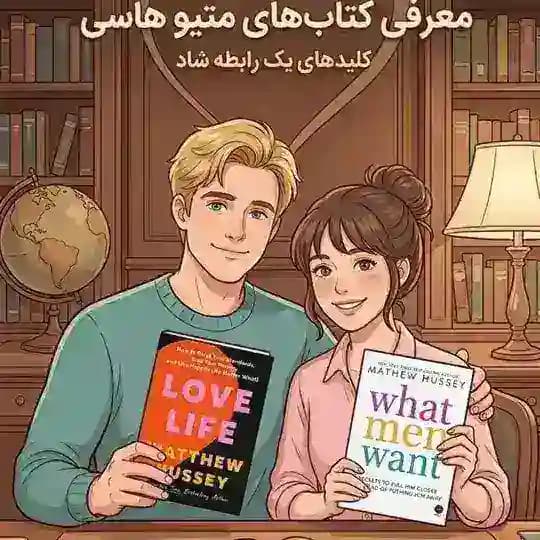 کتاب زندگی عاشقانه ، مردت رو بدست بیار،چگونه با مردان حرف بزنیم و آنچه مردان میخواهند از متیو هاسی