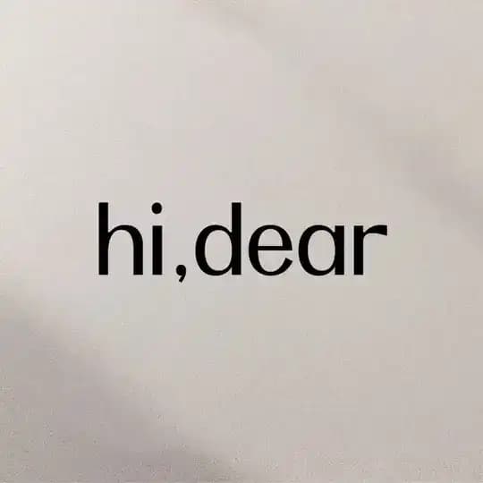 hi,dear
