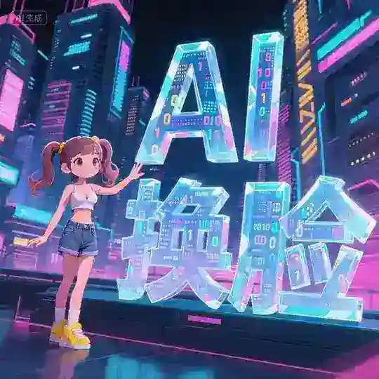 AI换脸 一键换脸 AI科技 AI视频制作