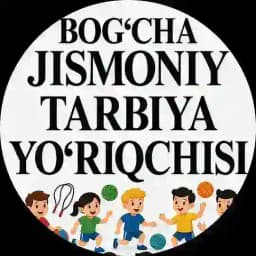 Bog'cha jismoniy tarbiya yo'riqchisi Profile