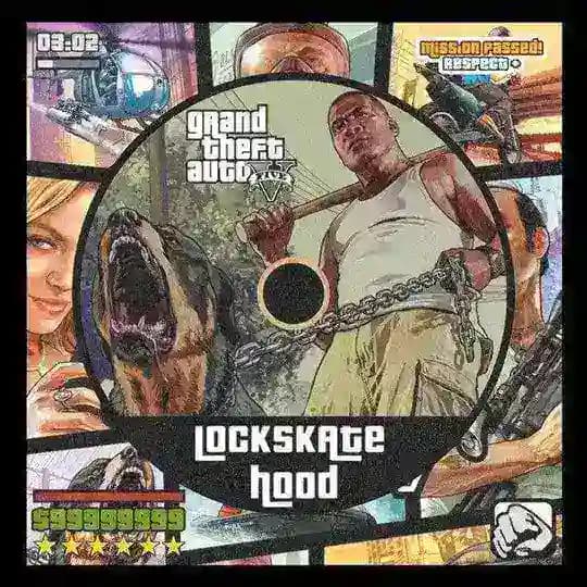 .. (⍀ GTA±17) LOCKSKATE HOOD, moments into timeless