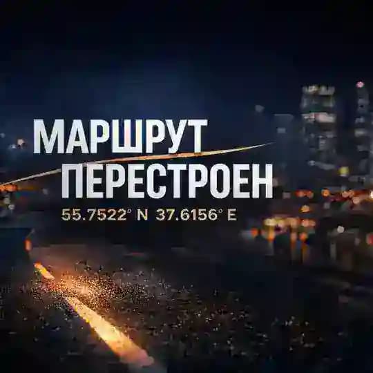 Маршрут Перестроен