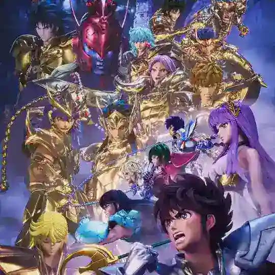 Saint Seiya anime and 3D series Neo Channel