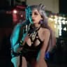 witch of greed 🪷 | cosplay & twitch