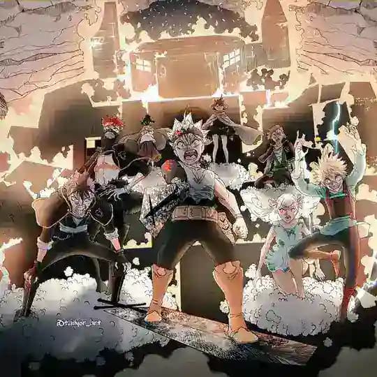 Черный Клевер/Black Clover. Архив глав [Комменты] Profile