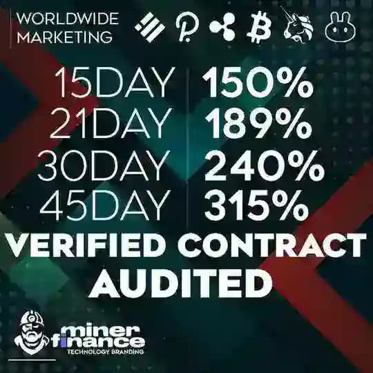 MinerFinance app Profile