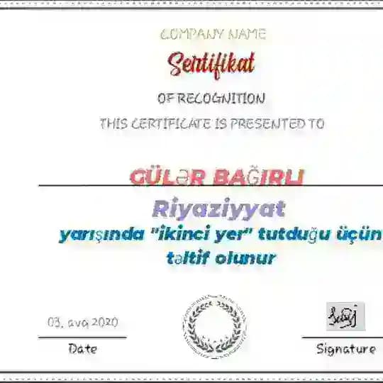 Bütün fənnlər BSQ KSQ Profile