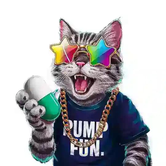 Pump Fun Cat On Solana Profile