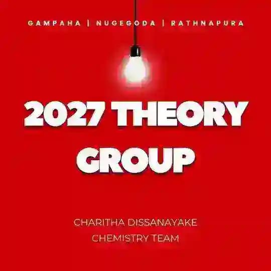 2027 DISCUSSION | CHEMISTRY | CHARITHA DISSANAYAKE | GROUP Profile