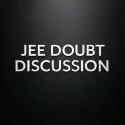 JEE DOUBTS DISCUSSION Profile