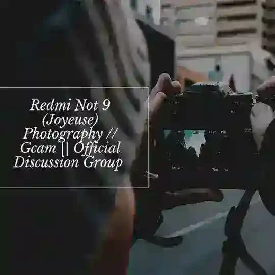 Redmi Note 9 Pro Photography // Gcam || Official Discussion Profile