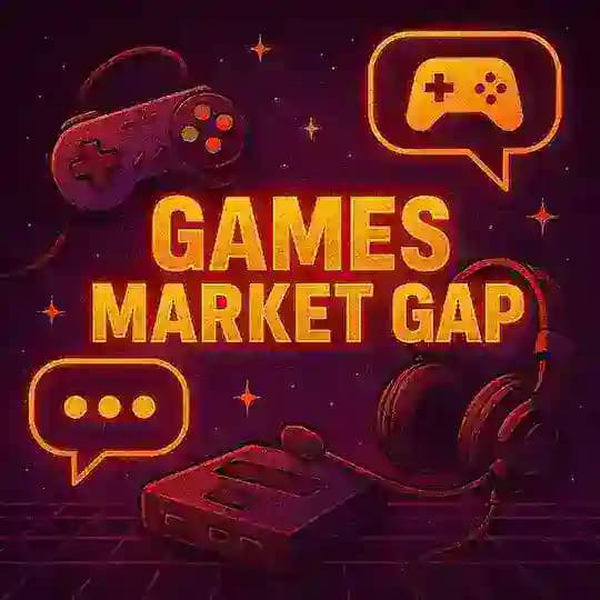 Games Market Gap | گپ گفتگو گیم مارکت Profile