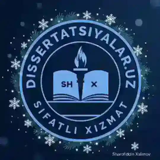 Dissertatsiyalar.uz | Proofreading xizmati Profile