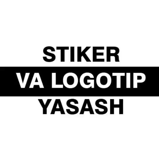 Stiker va logotip yasash guruhi Profile