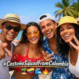 💯Ｃｏｓｔｅñｏｓ Ｓｑｕａｄ Ｆｒｏｍ Ｃｏｌｏｍｂｉａ 🌊🔥 🌴 💯 🎯 Profile