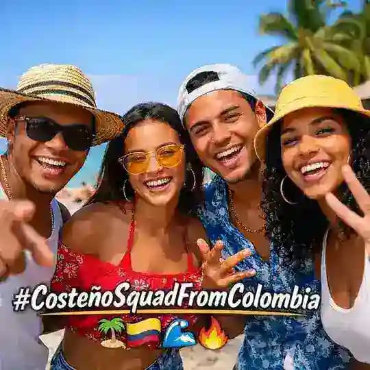 💯Costeños Squad From Colombia 🌊🔥 🌴 💯 🎯 Profile