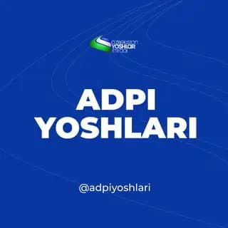 ADPI yoshlariga murojaat Profile