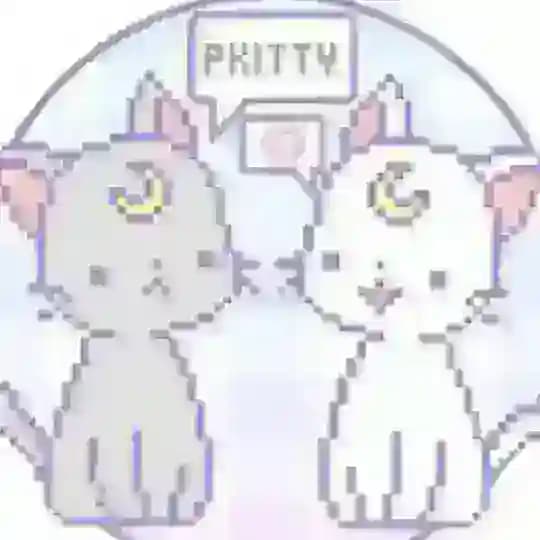 Пастельная котика