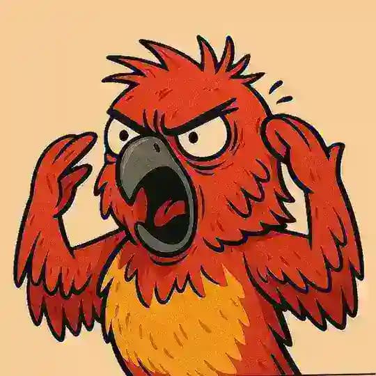 Deaf Angry Parrot ๐ฆ