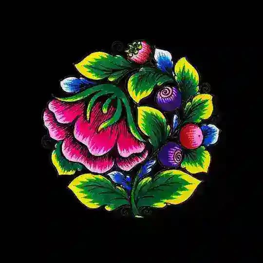 Городецкая и полхов-майданская роспись🪆 Мастерская Инны Захаровой 👩🎨