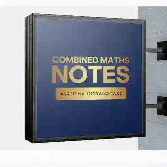 2026 Combined Maths Notes | Ajantha Dissanayake