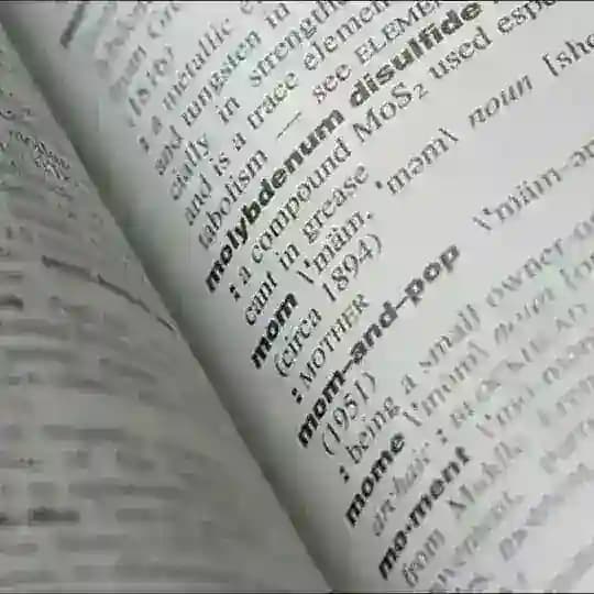 English Vocabulary