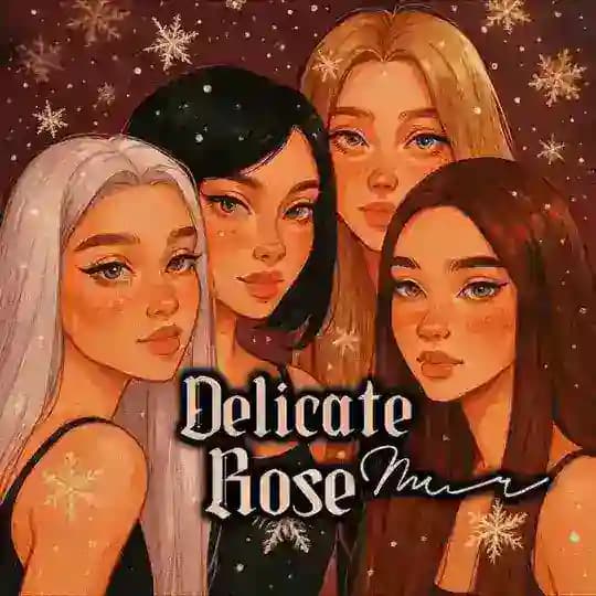 Delicate_dark_rose π