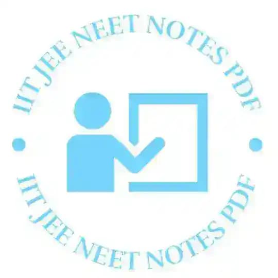 Iit Jee Neet Notes Pdf
